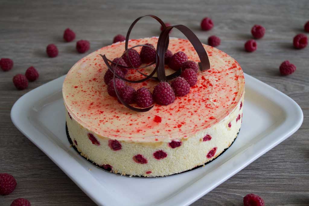 Framboisier (Creamy raspberry cake) – Road to Pastry